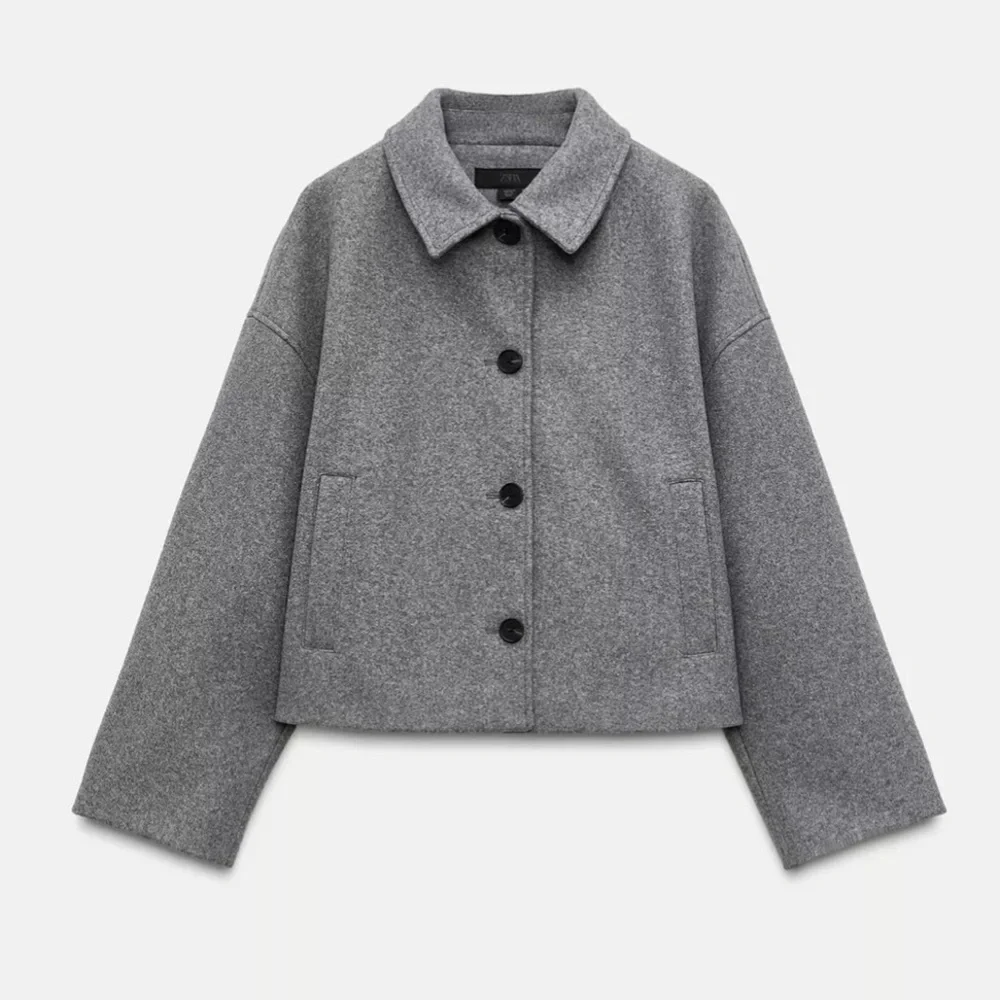 Zara | Jackets & Coats | Zara Zw Collection Short Jacket 37364 Xs